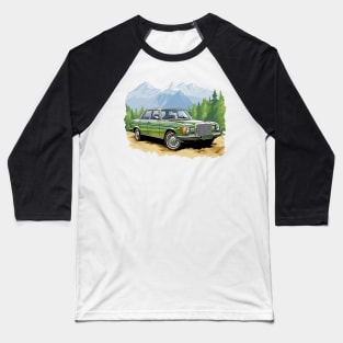 Mercedes W123 art Baseball T-Shirt